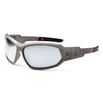 Ergodyne Skullerz Safety Glasses, Loki, Matte Gray Frame, Indoor/Outdoor Lens