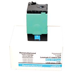 M&A Global Remanufactured High-Yield Cyan Toner Cartridge Replacement For Lexmark C544X2CG, C544X2CG-CMA