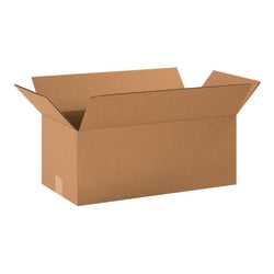 Partners Brand Long Corrugated Boxes, 20in x 10in x 8in, Kraft, Pack Of 20