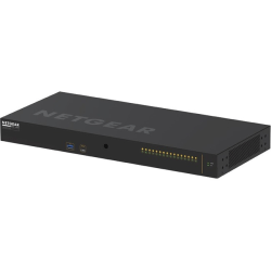 Netgear AV Line M4250-16XF 16x1G/10G Fiber SFP+ Managed Switch - Manageable - 3 Layer Supported - Modular - 19.27 W Power Consumption - Optical Fiber - 1U High - Rack-mountable - Lifetime Limited Warranty