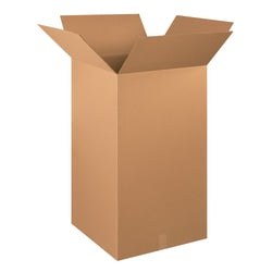 Partners Brand Tall Corrugated Boxes, 20in x 20in x 36in, Kraft, Pack Of 10