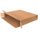 Partners Brand Corrugated Side-Loading Boxes, 30in x 5in x 24in, Kraft, Pack Of 10