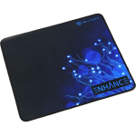 Enhance Mouse Pad - Texturized Rubber - 12.60in x 10.60in Dimension - Black - Rubber - Fray Resistant, Friction Resistant, Slip Resistant