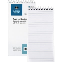 Office Depot Brand Poly Composition Book, 7-1/4in x 9-3/4in, Wide Ruled, 80 Sheets, Red