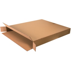 Partners Brand Corrugated Side-Loading Boxes, 36in x 5in x 42in, Kraft, Pack Of 5