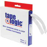 Tape Logic Sticky Back Combo Pack Hook and Loop Dots, 3/4in, White, Set of 200 Dots