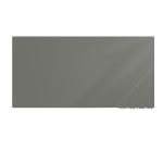 Ghent Aria Low Profile Glassboard, Magnetic, 36inH x 72inW, Smoke