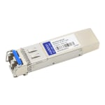 AddOn - SFP+ transceiver module (equivalent to: Ciena 160-9103-900) - 10GbE - 10GBase-LR - LC single-mode - up to 6.2 miles - 1310 nm - TAA Compliant - for Ciena FlexSelect Advanced Services Platform CN 4200