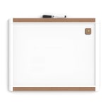 U Brands PINIT Magnetic Dry-Erase Board, 20in X 16in, White Frame (428U00-01)