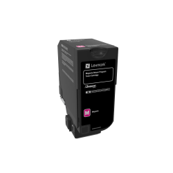 Lexmark 74C10M0 Return Program Magenta Toner Cartridge