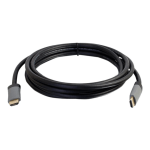 C2G 1.5ft Select High Speed HDMI Cable with Ethernet 4k - In-Wall CL2-Rated - HDMI cable with Ethernet - HDMI male to HDMI male - 1.5 ft - shielded - black - 4K support