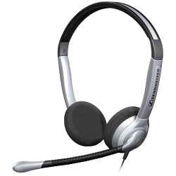 Sennheiser SH 350 Headset - Stereo - Wired - 300 Ohm - 300 Hz - 3.40 kHz - Over-the-head - Binaural - Semi-open - 3.28 ft Cable