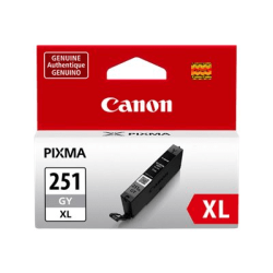 Canon CLI-251XL High-Yield Gray Ink Tank, CLI-251G XL