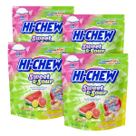 Hi-Chew Fruit Chew Sour Citrus Mix, 12.7 Oz, Pack Of 4 Bags