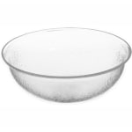 Carlisle Pebbled Bowl, 4 Qt, Clear, Pack Of 4 Bowls