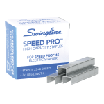 Swingline Speed Pro High-Capacity Staples, 3/8in, Box Of 5,000