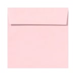 LUX Square Envelopes, 6 1/2in x 6 1/2in, Peel & Press Closure, Candy Pink, Pack Of 50