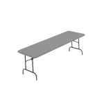 Iceberg IndestrucTable TOO 1200 Series Folding Table, Charcoal