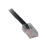 Comprehensive CAT5e 350MHz Assembly Cable Black 50ft - 50 ft Category 5e Network Cable for Network Device, Switch, Hub, Patch Panel, Router - First End: 1 x RJ-45 Male Network - Second End: 1 x RJ-45 Male Network - 12.50 MB/s - Patch Cable - Copper Alloy