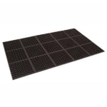 Cactus Mat Co. Floor Mat, 7/8inH x 3ftW x 5-d, Black