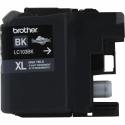 Brother LC103 High-Yield Black Ink Cartridge, LC103BK