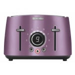 Sencor STS6071GR 4-Slot Toaster With Rack, Violet