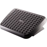 Fellowes Standard Footrest, 3 3/4inH x 17 5/8inW x 13 1/8inD, Graphite