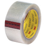 3M 313 Carton-Sealing Tape, 2in x 110 Yd., Clear, Case Of 36 Rolls