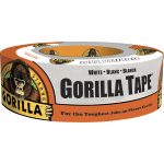 Gorilla Tape - 30 yd Length x 1.88in Width - 1 Each - White