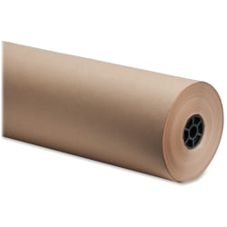 Sparco Bulk Kraft Wrapping Paper - 24in Width x 1050 ft Length - 1 Wrap(s) - Kraft - Brown