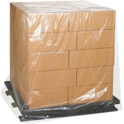 Partners Brand 2-Mil Pallet Covers, 51in x 49in x 73in, Case Of 50