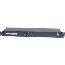 Minuteman 10-port, 110V/16A, 1U/0U Mount, Locking - NEMA 5-20P - 10 x NEMA 5-15/20R - 120 V AC - 0U/1U - Horizontal/Vertical - Rack-mountable