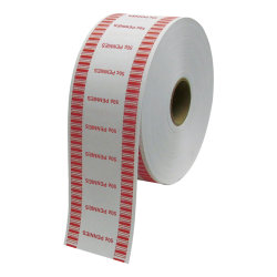 Control Group Automatic Coin Wraps, Pennies, Red, 2,000 Wraps Per Roll, Pack Of 8 Rolls