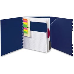 Blueline White Paper Wirebound Steno Pad - 180 Sheets - Wire Bound - Front Ruling Surface - 6in x 9in - White Paper - Cardboard Cover - Stiff-cover - 1Each