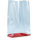 Partners Brand 1.5-Mil Gusseted Poly Bags, 6inH x 3inW x 15inD, Case Of 1,000