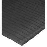 Genuine Joe Air Step Anti-Fatigue Mat, 3ft x 5ft, Black