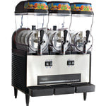 Omega Slushy Machine, 3-Chamber, Silver