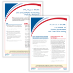 ComplyRight Politics At Work Posters, Policy Posters, English, 10in x 14in, Pack Of 2 Posters