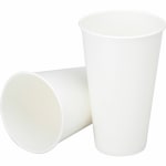 SKILCRAFT Paper Hot Cups, 12 Oz, White, Box Of 1,000 (AbilityOne 7350-00-641-4517)