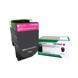 Lexmark 71B1HM0 High-Yield Return Program Magenta Toner Cartridge