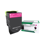 Lexmark 71B1HM0 Magenta High Yield Return Program Toner Cartridge