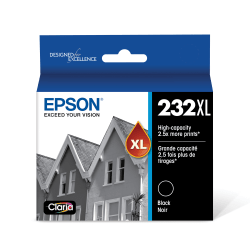 Epson Claria T232XL High-Yield Black Ink Cartridge, T232XL120-S