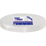 Tape Logic Removable Double-Sided Foam Tape, 1in x 72 Yd., White, Case Of 2 Rolls