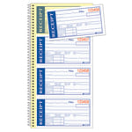 Adams Write n Stick Receipt Book, 5 1/4in x 11in, 2-Part, Book Of 200 Sets