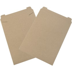 Partners  Brand Kraft Flat Mailers, 18in x 24in,Kraft Brown, Box Of 50