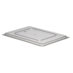 Cambro Camwear Food Box Flat Covers, 18in x 26in, Clear, Set Of 6 Covers