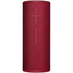 Ultimate Ears BOOM 3 Portable Bluetooth Speaker System - Red - 90 Hz to 20 kHz - 360 deg. Circle Sound - Battery Rechargeable