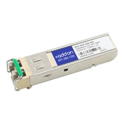 AddOn Alcatel-Lucent ISFP-GIG-EZX Compatible TAA Compliant 1000Base-ZX SFP Transceiver (SMF, 1550nm, 120km, LC) - 100% compatible and guaranteed to work