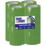 Tape Logic 3200 Painters Tape, 3in Core, 2in x 180ft, Green, Case Of 24