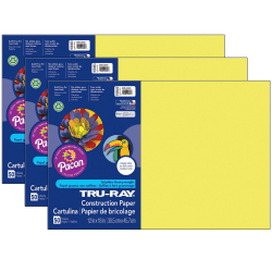 Canson XL Bristol Pad, 19in x 24in, 30% Recycled, Pad Of 25 Sheets